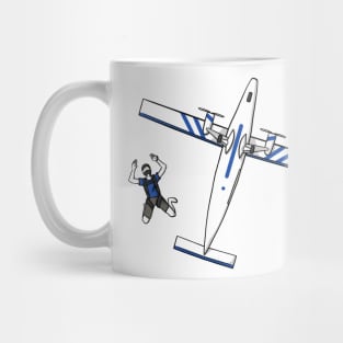 Skydiver And Plane Mug